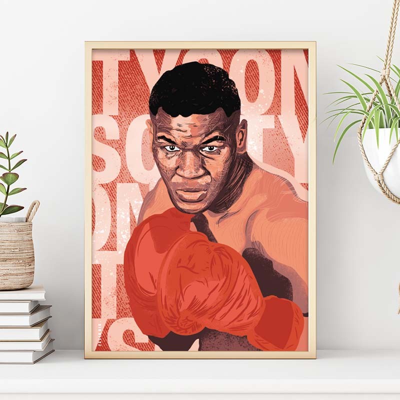 Mike Tyson grafika