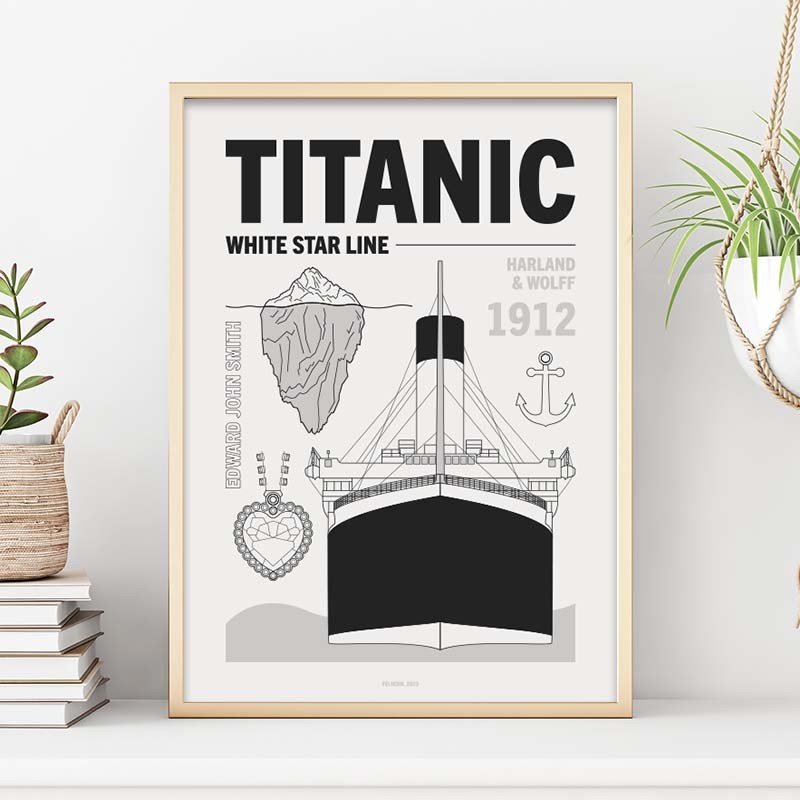 Titanic ilustracja